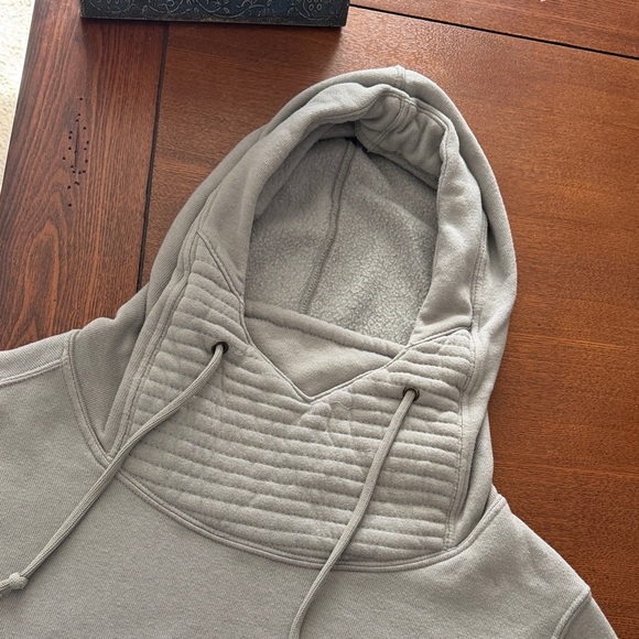 Aviator Nation Gray Hoodie with Small Multicolor Logo - Picture 3 of 4